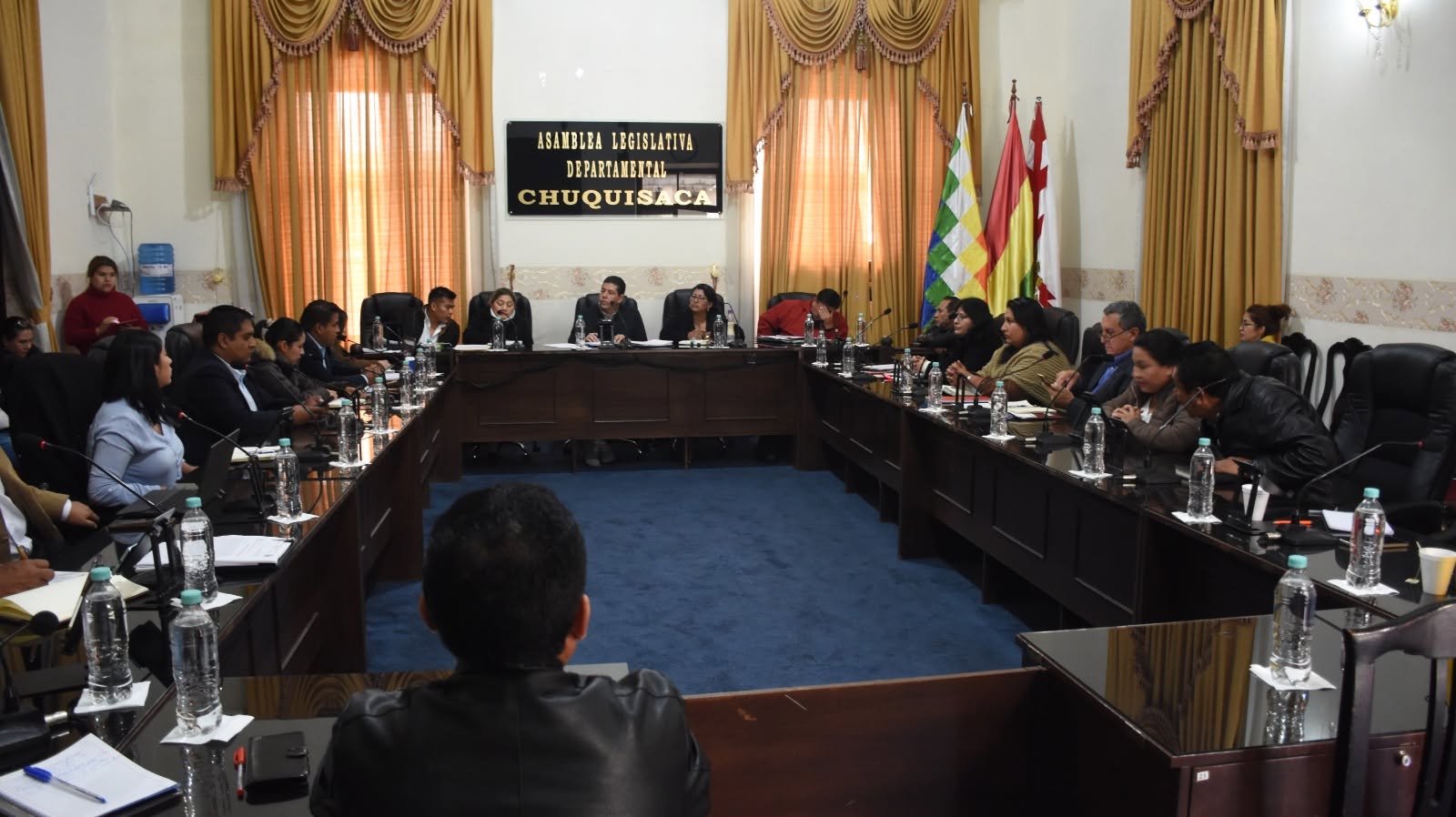 Sesión de la Asamblea Departamental de Chuquisaca. Foto: Archivo/ALDCH
