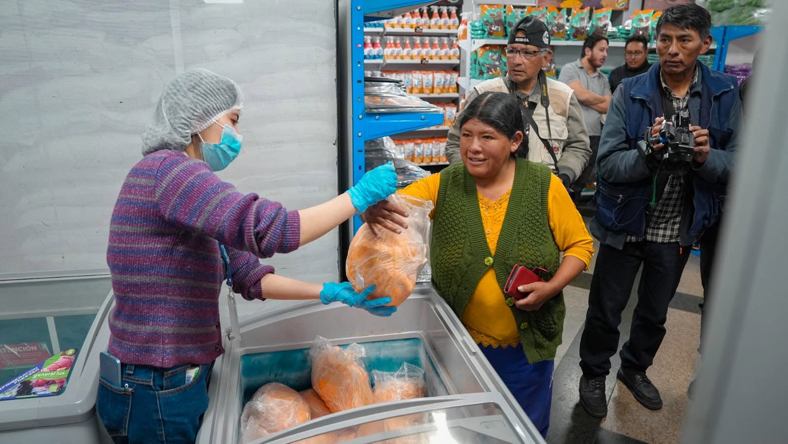 Una agencias de Emapa en La Paz. Foto: MDPRyA.