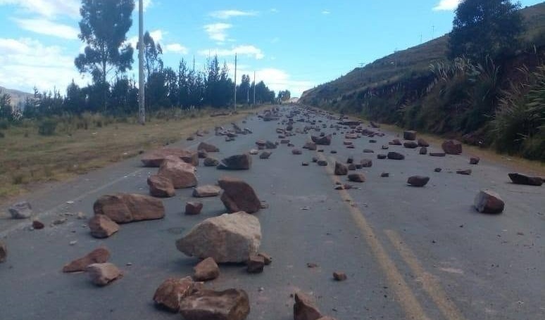 La Paz permaneció bloqueada por más de 50 días, entre mayo y este mes. Foto: Archivo.