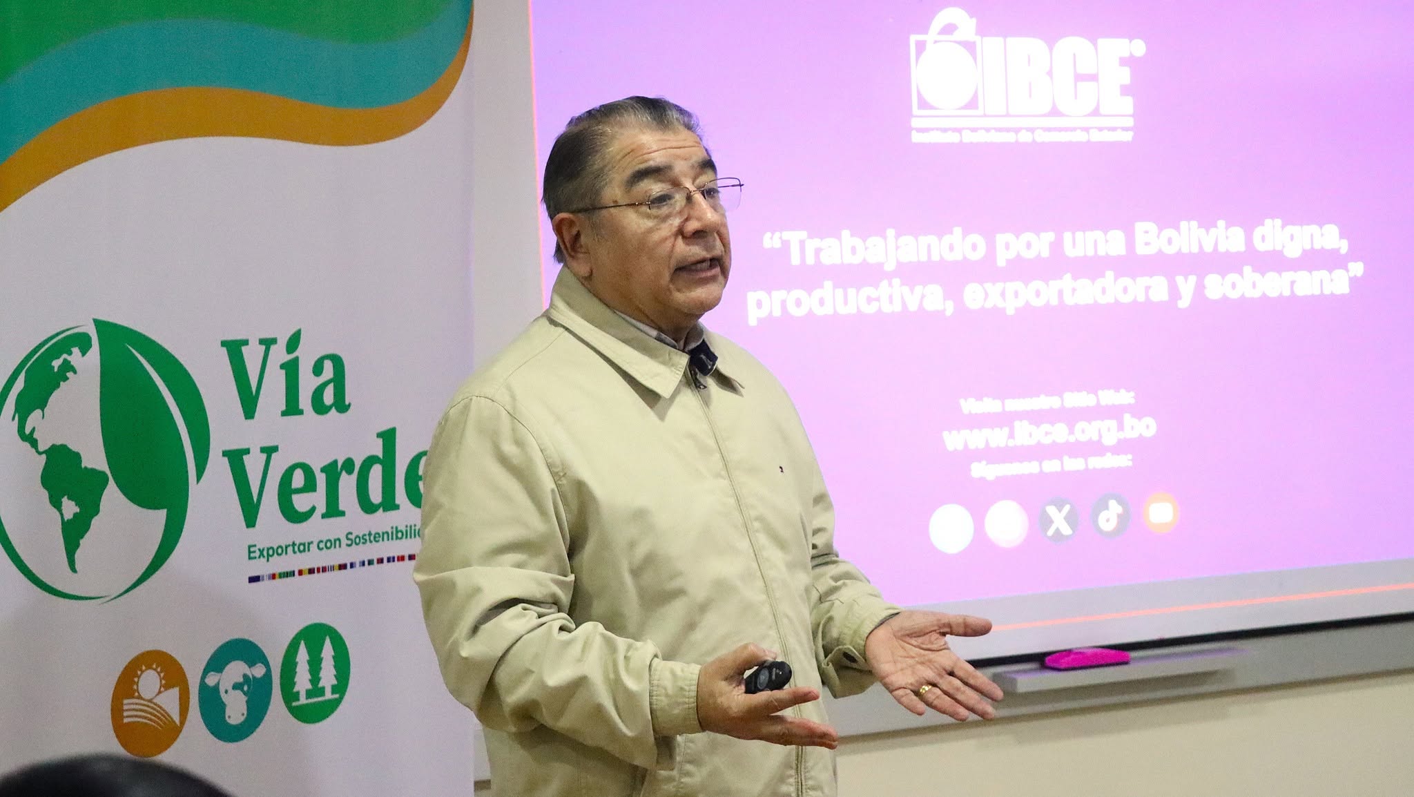 Gerente del IBCE, Gary Rodríguez. Foto: IBCE.