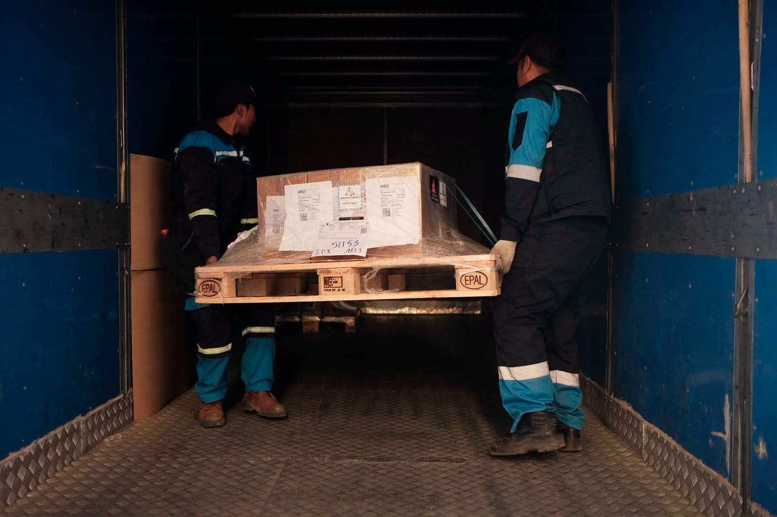 Medicamentos que arribaron a Bolivia para el tratamiento de cáncer en niños y niñas. Fotos: OPS/OMS Bolivia.