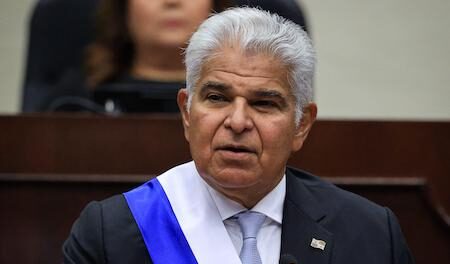 El presidente de Panamá José Raúl Mulino. Foto: noticiasdepanama.com.