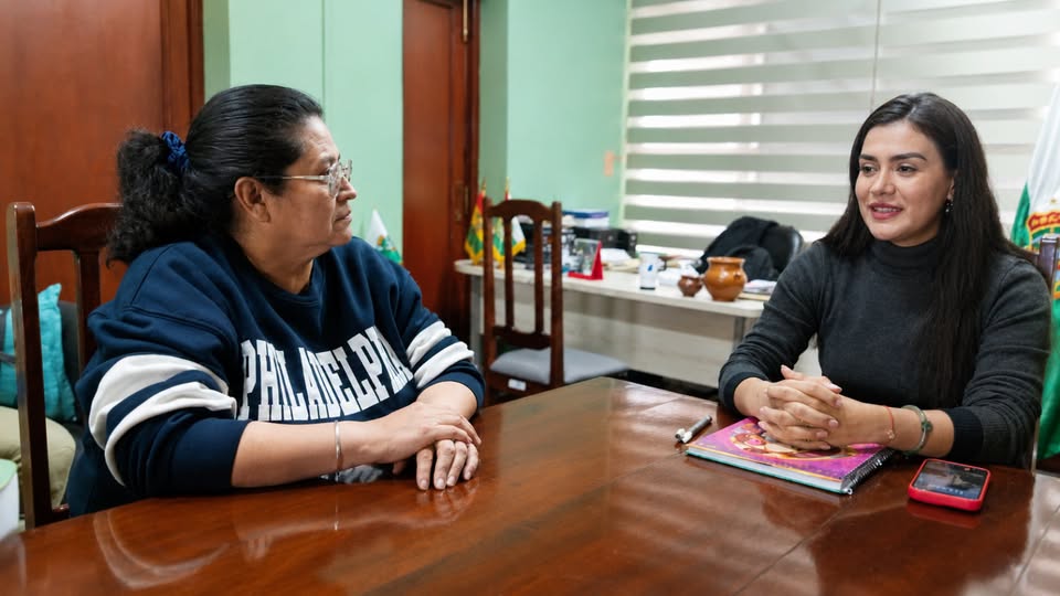 Reunión entre el Ministerio de Salud y Gobernación de Pando. Foto: Ministerio de Salud.