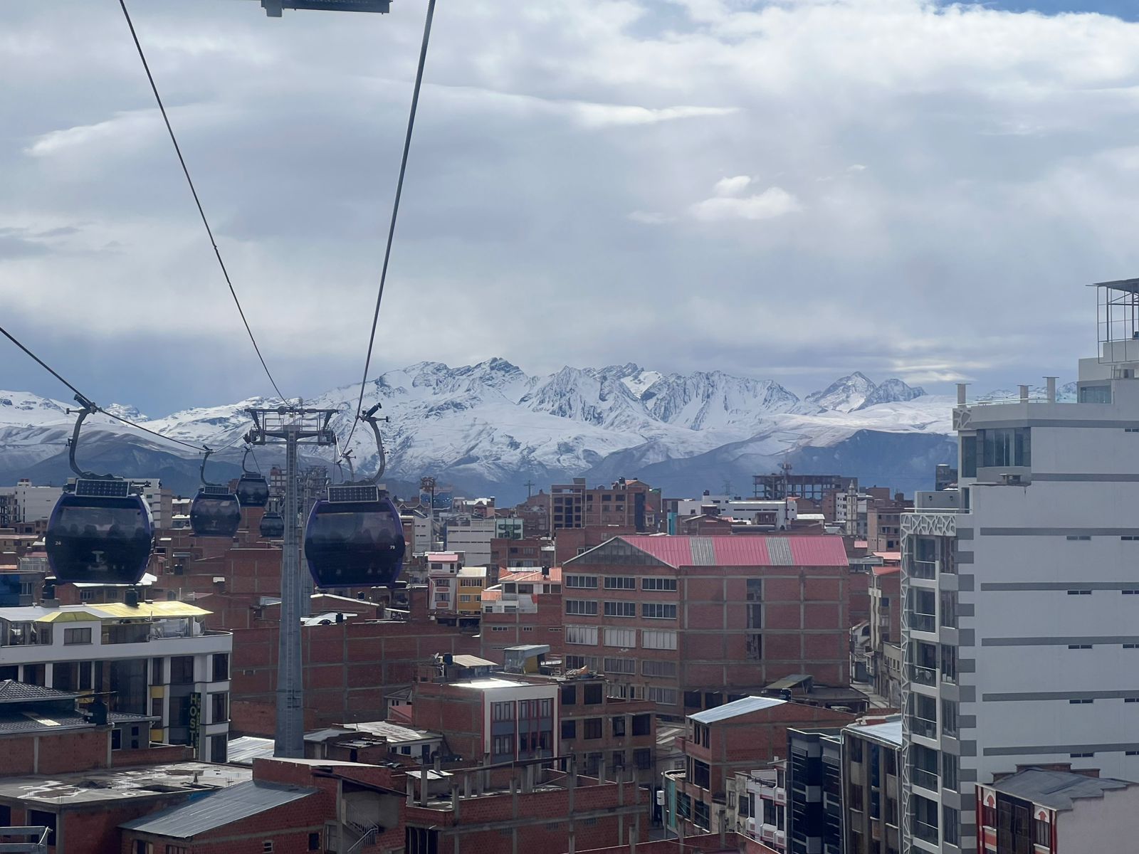 Nevado registrado en mayo de 2026 en La Paz. Foto: ABI, KCF.