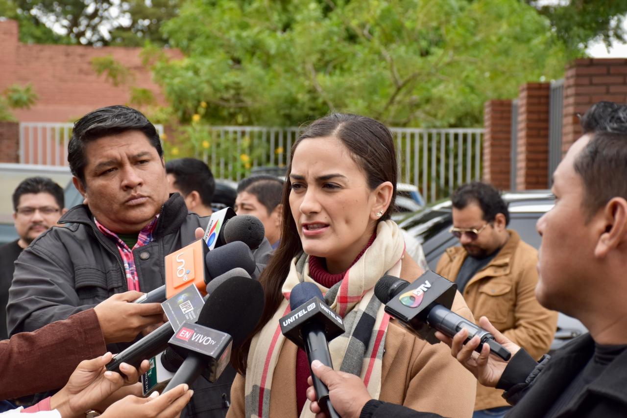 La presidenta del Concejo de Santa Cruz, Luisa Nayar. Foto: Prensa Luisa Nayar.