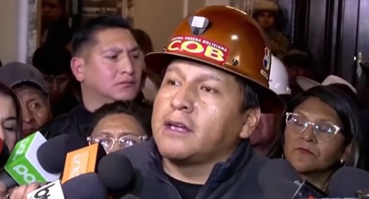 Mario Argollo, Secretario ejecutivo de la COB