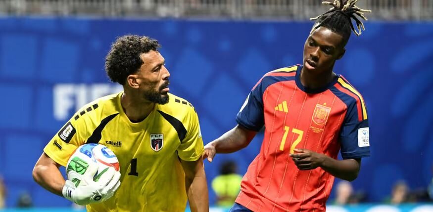 La figura del partido fue Vozinha, el arquero de Cabo Verde.