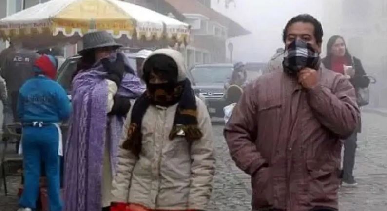 En El Alto la temperatura llegó a los -7° el 11 de junio.