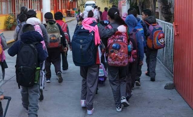 Estudiantes retornaron a clases presenciales el pasado martes luego de la modalidad virtual aplicada por los bloqueos.