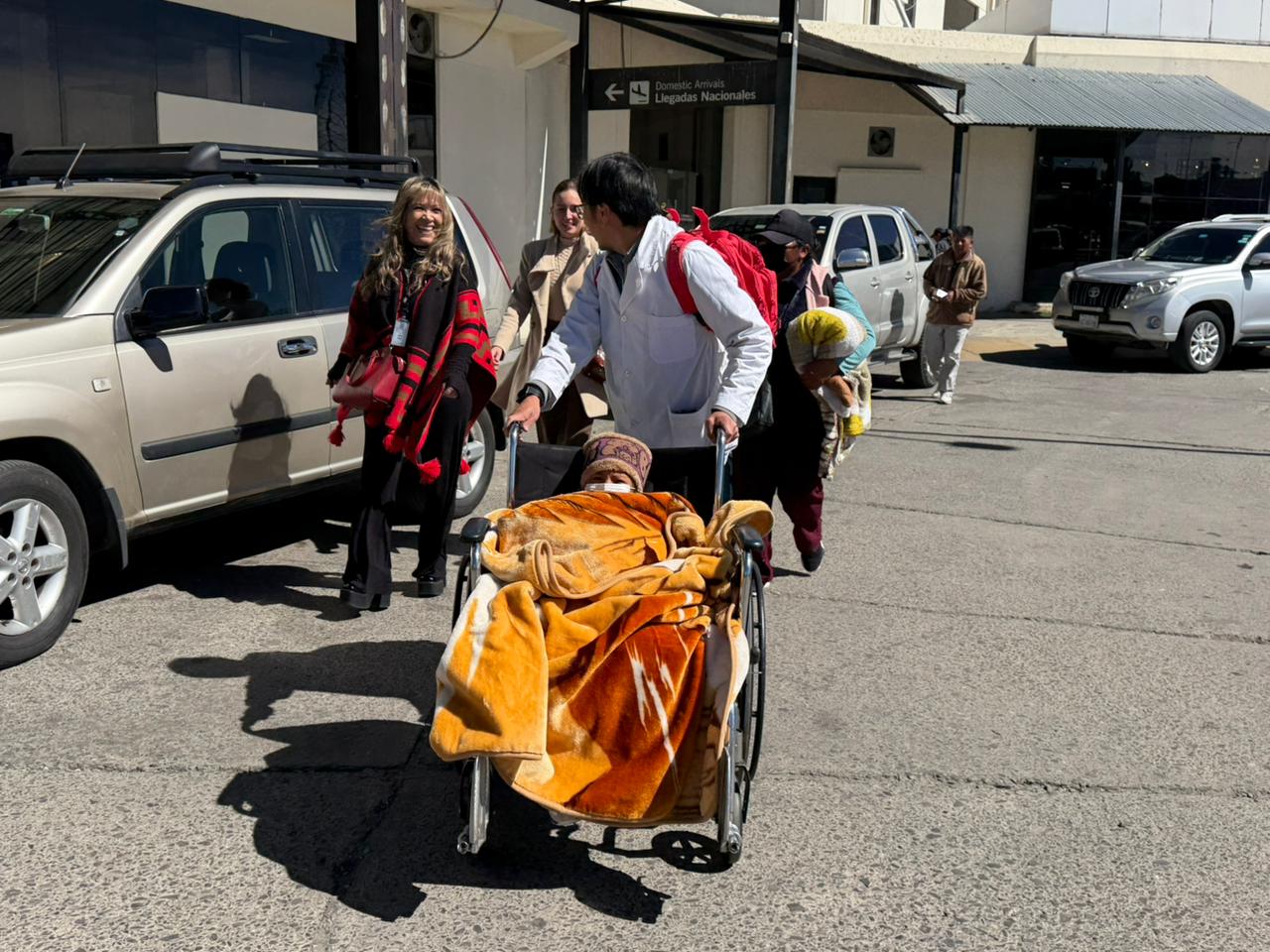 La niña llegó a La Paz para recibir atención oncológica. Foto: VIODyD