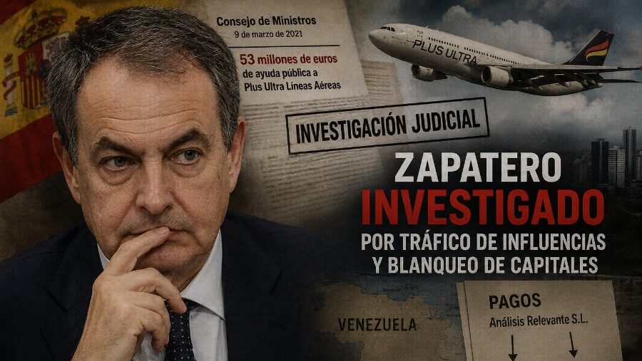 El informe presentado por la UDEF de la Policía española se adjunta un documento de mil páginas que contiene los mensajes de WhatsApp entre Rodríguez Zapatero y su secretaria Gertrudis Alcázar.