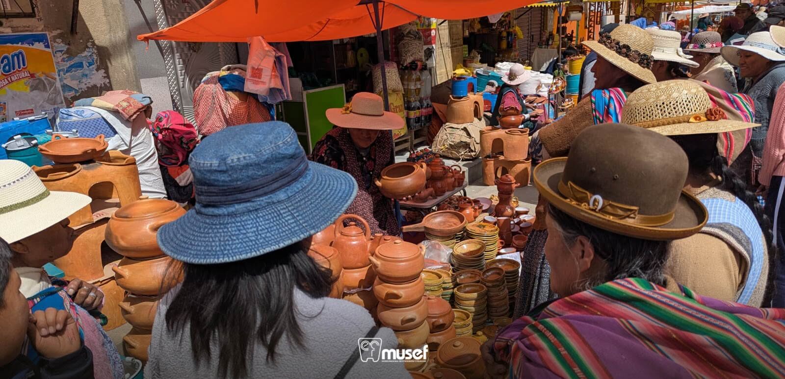 La feria se realiza en el municipio de Viacha. Foto: Musef.