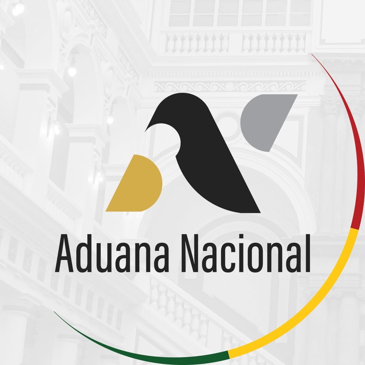 Logo de la Aduana Nacional de Bolivia. Foto: Redes sociales.