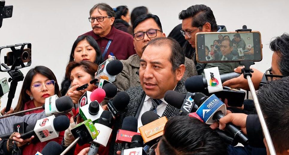 El viceministro Wilson Santamaría. Foto: Viceministerio de Coordinación Política y Legislativa.