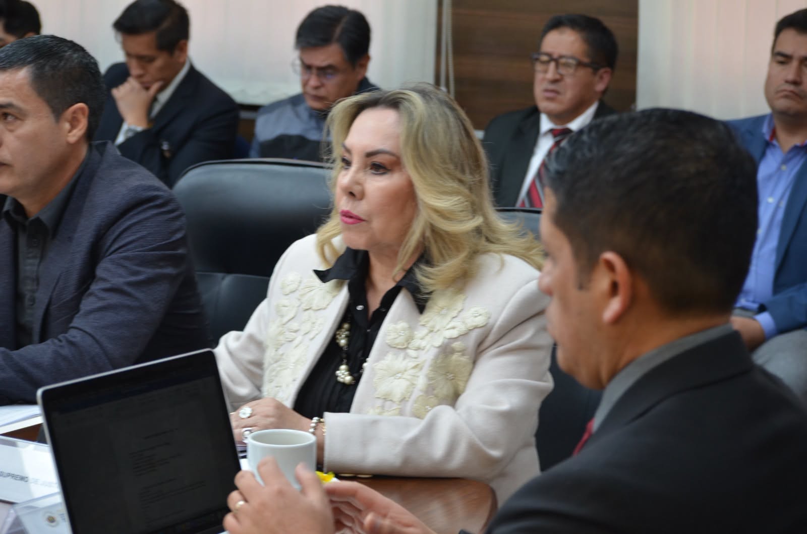 La decana del TSJ, Rosemary Ruiz. Foto: Viceministerio de Transparencia.