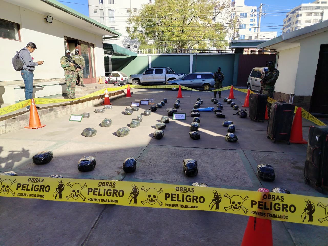 En operativos se secuestraron variedad de sustancias controladas. Foto: Felcn.