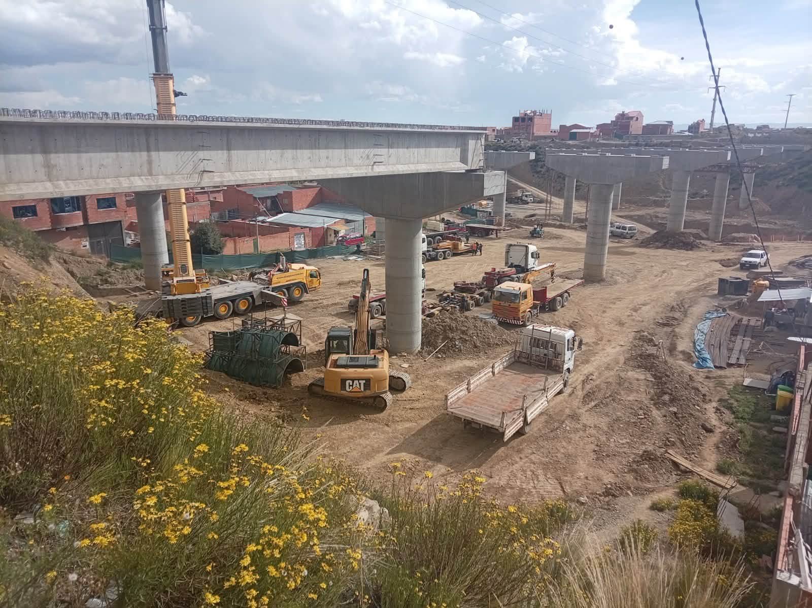 La obra se encuentra en La Paz. Foto: ABC.