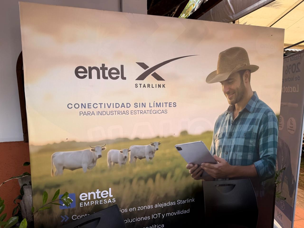 Entel presentó las bondades de la alianza estratégica con Starlink. Foto: Entel.