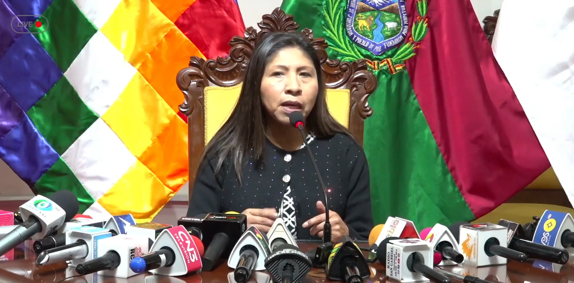 Beatriz Cahuasa, jefa de gabinete de la Gobernación.
