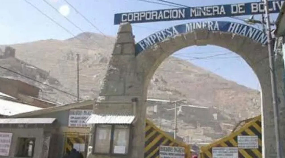 Imagen referencial de la Empresa Huanuni. Foto: internet