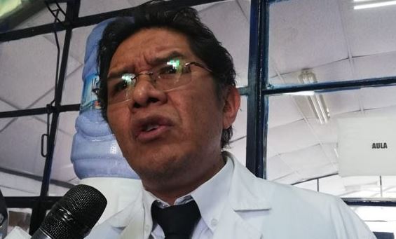 Fernando Romero, dirigente de la Federación de Sindicatos de Ramas Médicas de Salud Pública (Fesirmes) de La Paz.