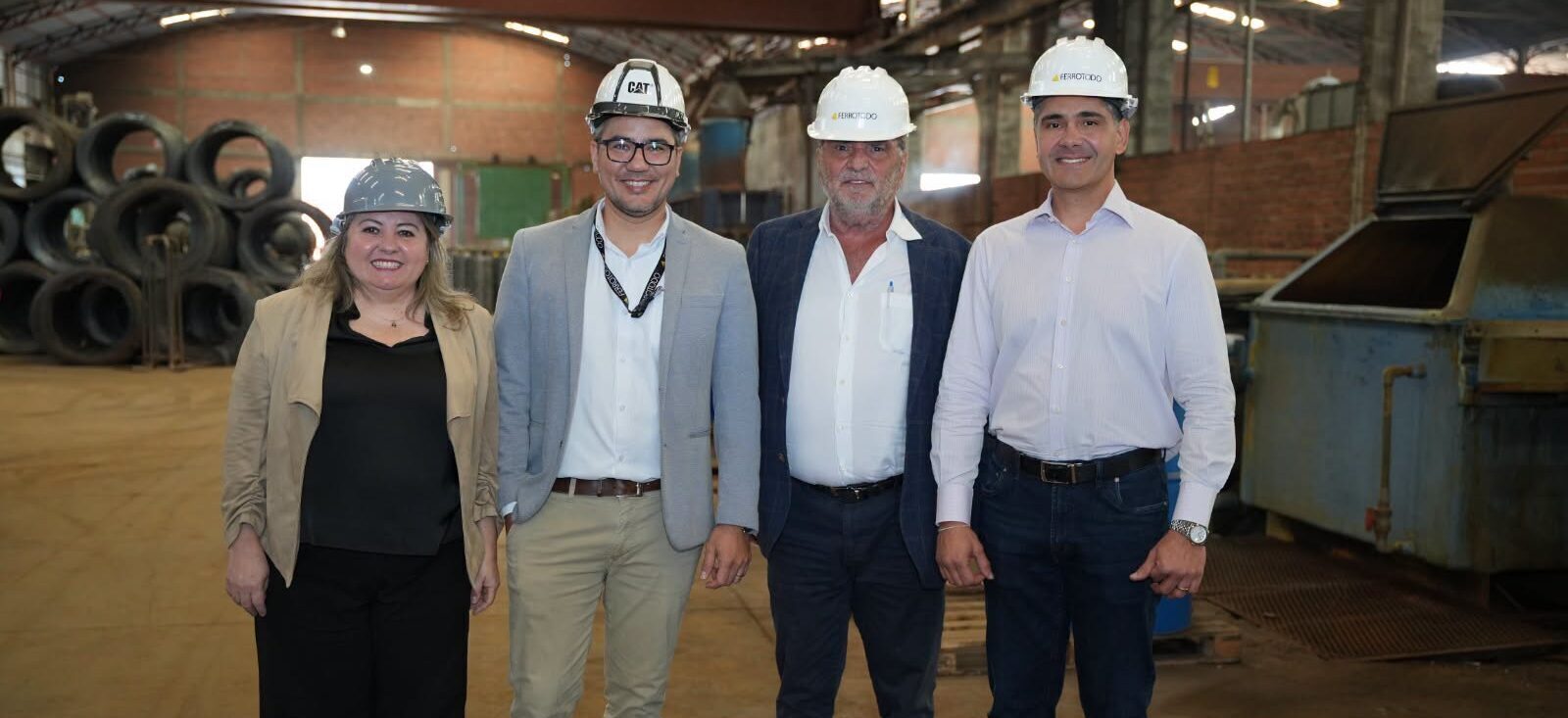 Visita del ministro de Desarrollo Rural, Óscar Justiniano, a la empresa Ferrotodo. Fotos: MDPRyA.
