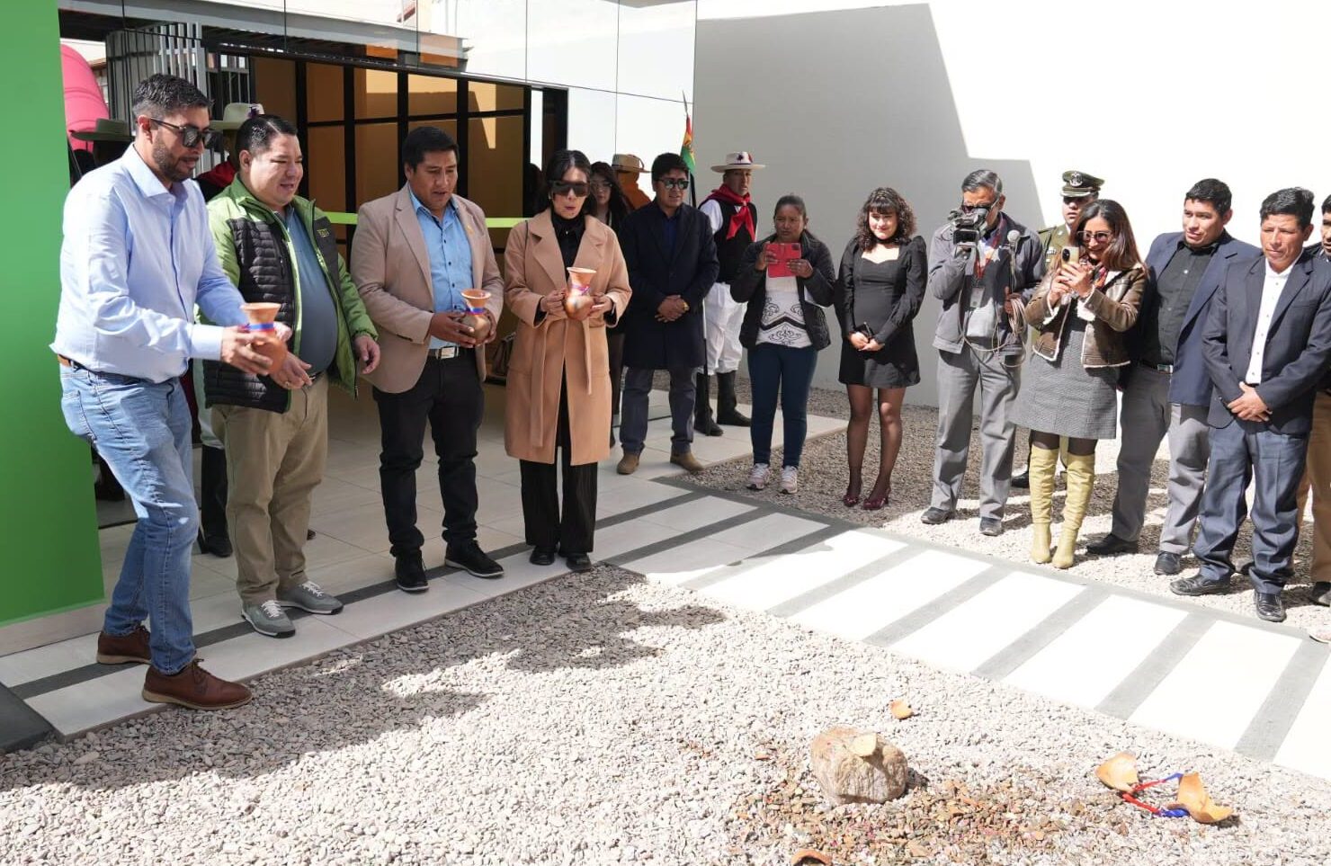 Inauguración del nuevo edificio de la Fiscalía en Tupiza. Fotos: Fiscalía General del Estado.