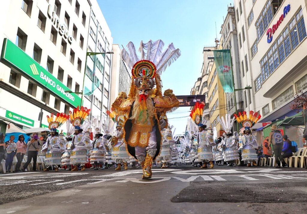 La ciudad de La Paz será el escenario para la festividad del tata de Gran Poder. Foto: Archivo.