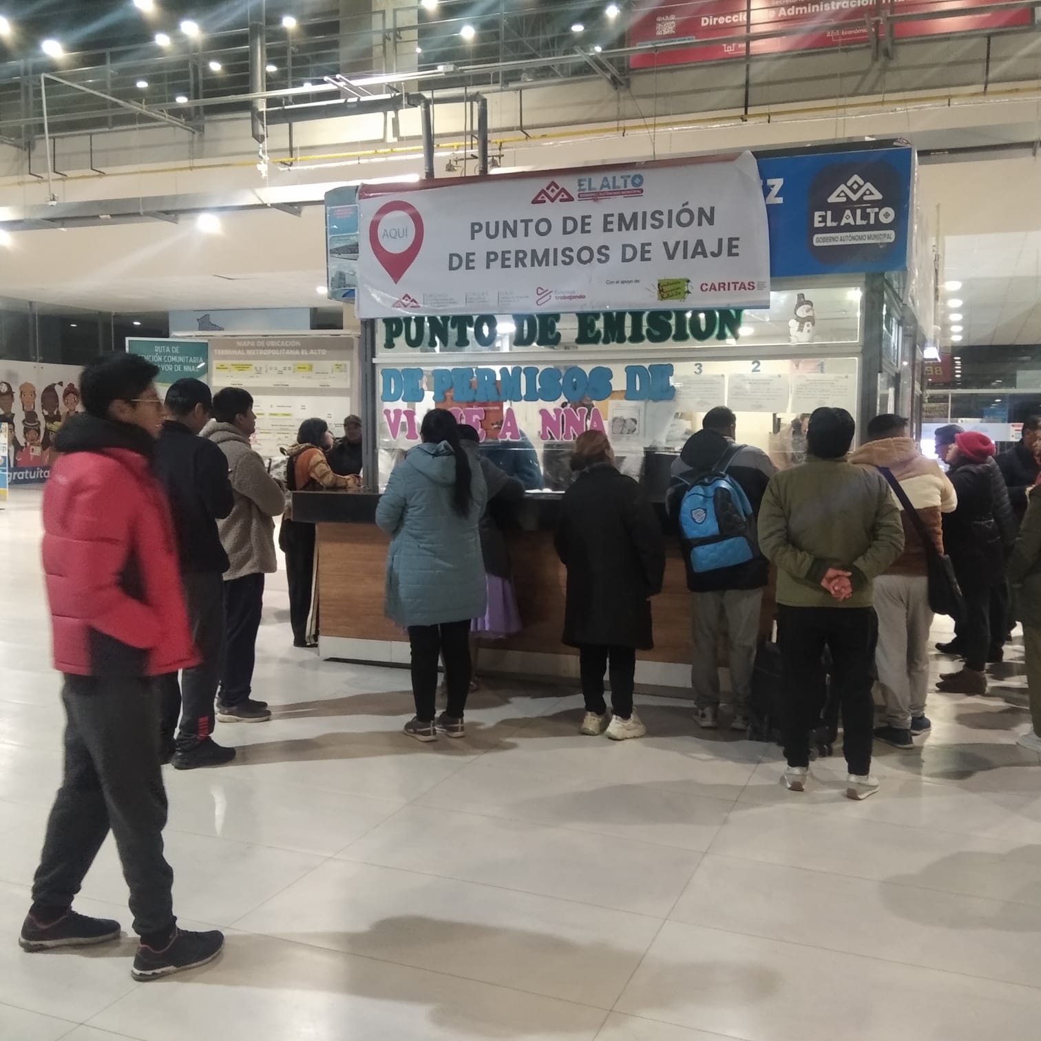 La Terminal Metropolitana de El Alto. Foto: Gamea.