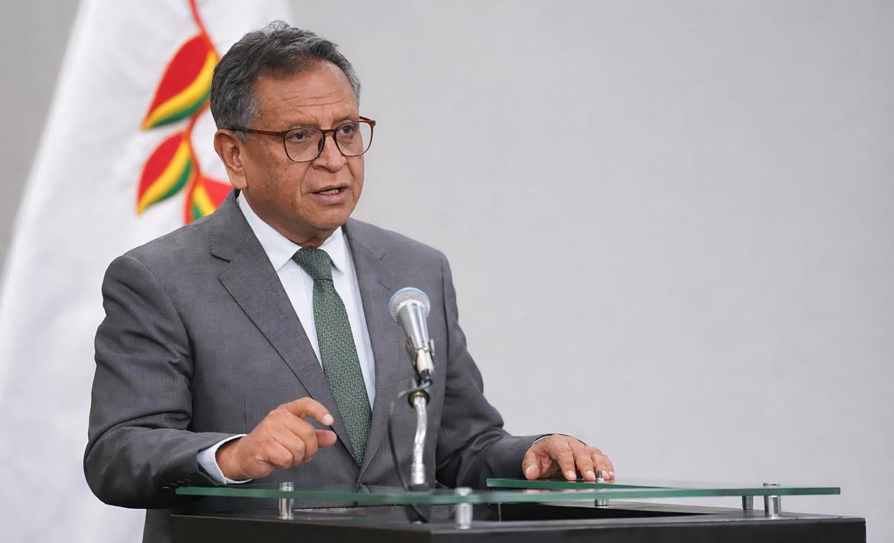 Ministro de Gobierno, Marco Antonio Oviedo. Foto: Ministerio de Gobierno.