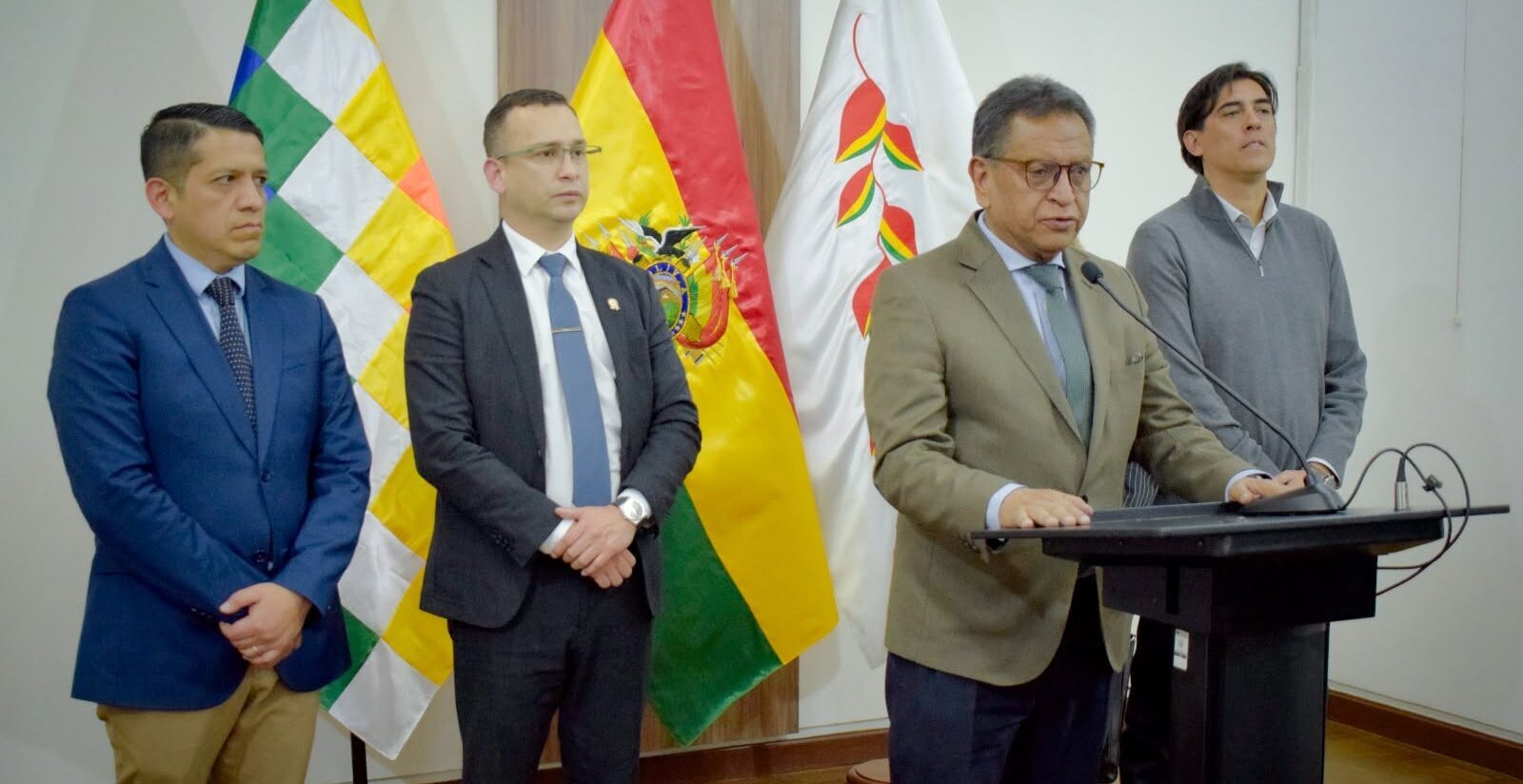 Conferencia de prensa conjunta entre el Gobierno nacional y el TSJ. Fotos: MOSyV.