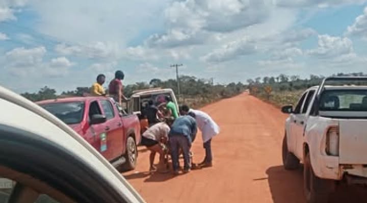 Atención a las víctimas del ataque. Foto: redes sociales