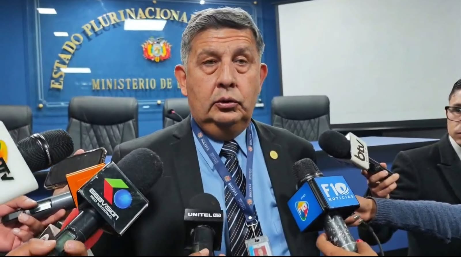 Viceministro de Lucha Contra el Contrabando, José Maurice Castro Pautrat. Foto: Viceministerio de Lucha Contra el Contrabando.