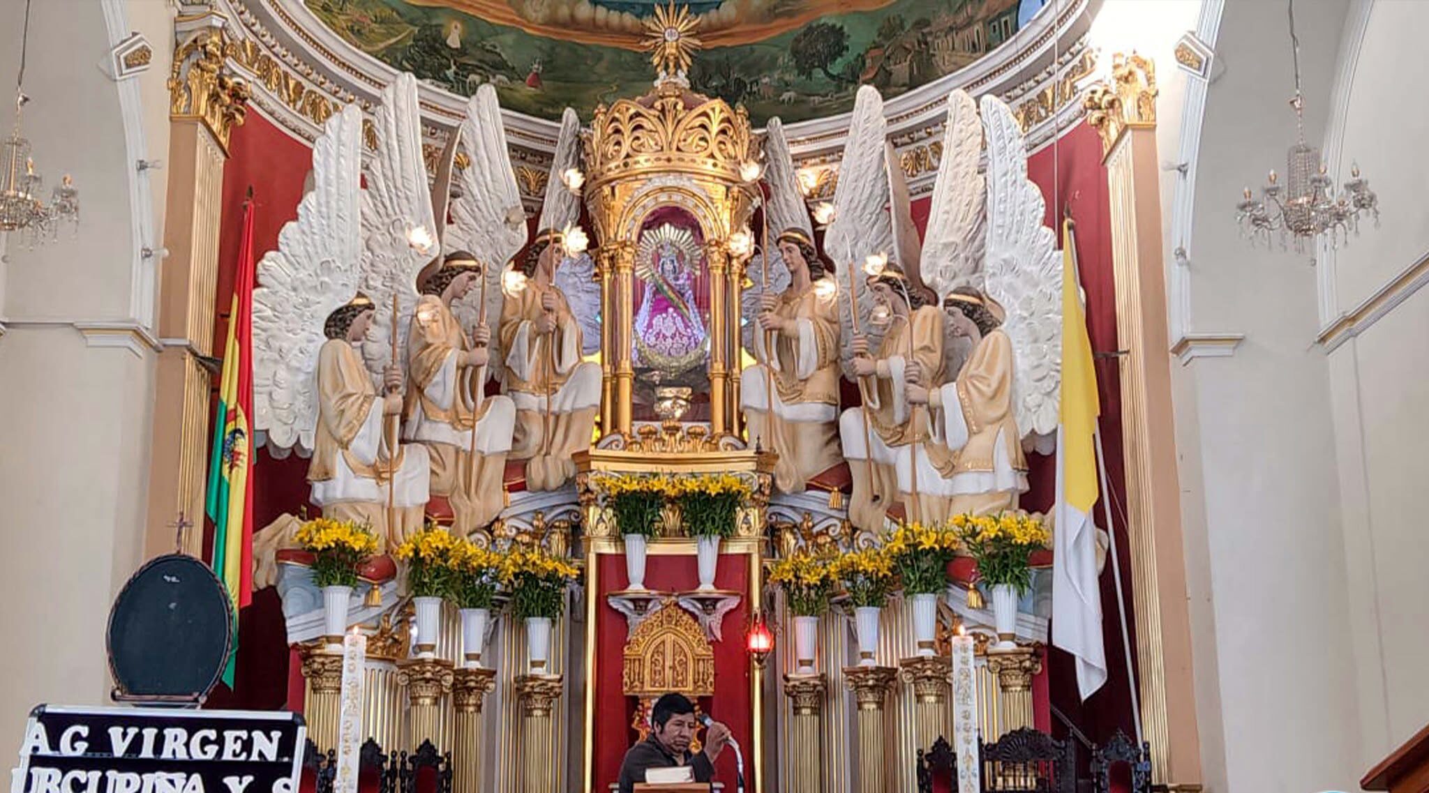 Santuario de la Virgen de Urkupiña en Quillacollo, Cochabamba. Foto: GAMQ.
