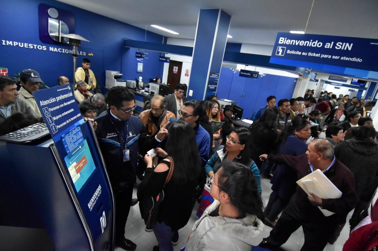 La recaudación tributaria del departamento paceño registró un incremento del 5,8% durante el primer semestre de 2026. (Foto: archivo)