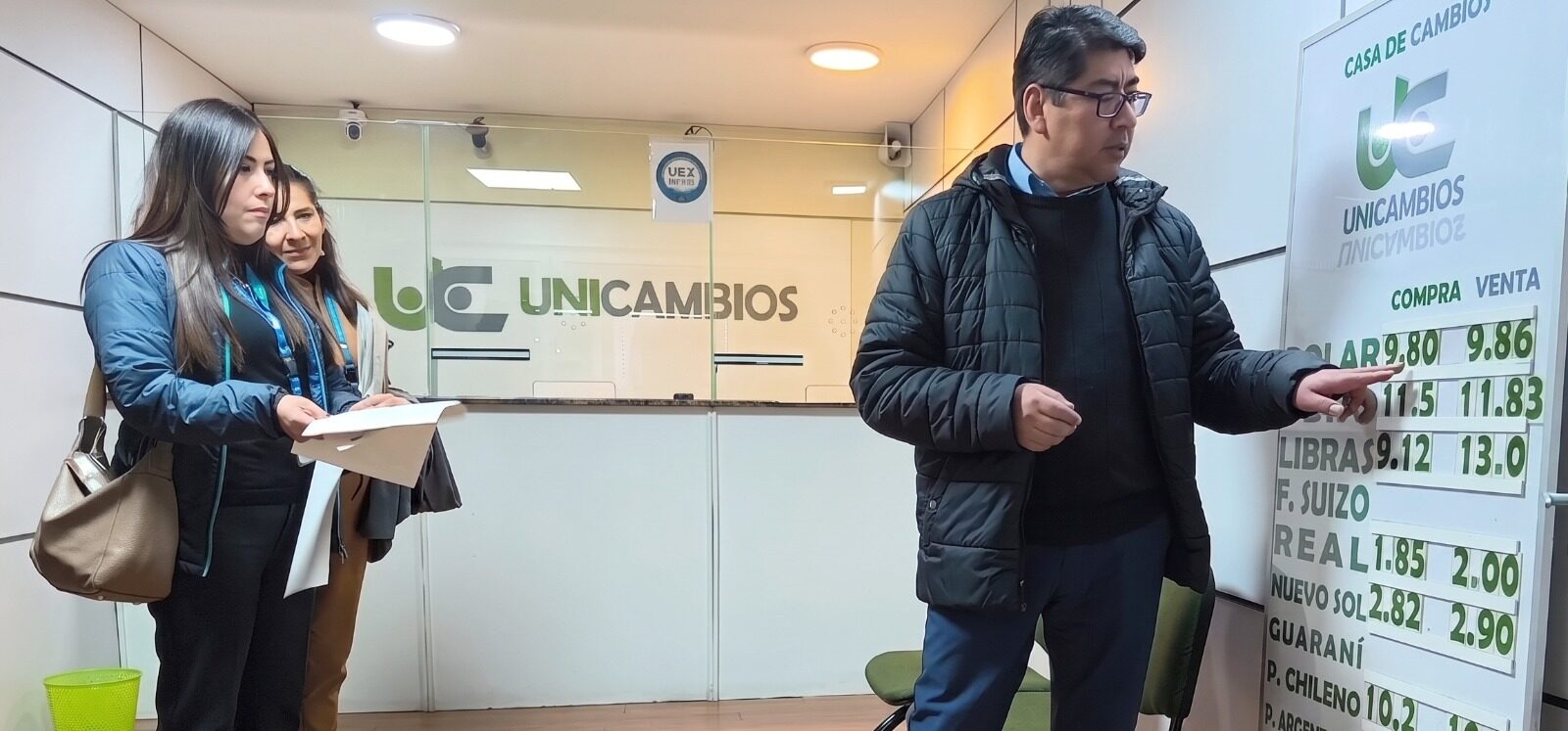 Como parte de los operativos, también se detectaron establecimientos que realizaban actividades cambiarias sin contar con la licencia de funcionamiento.