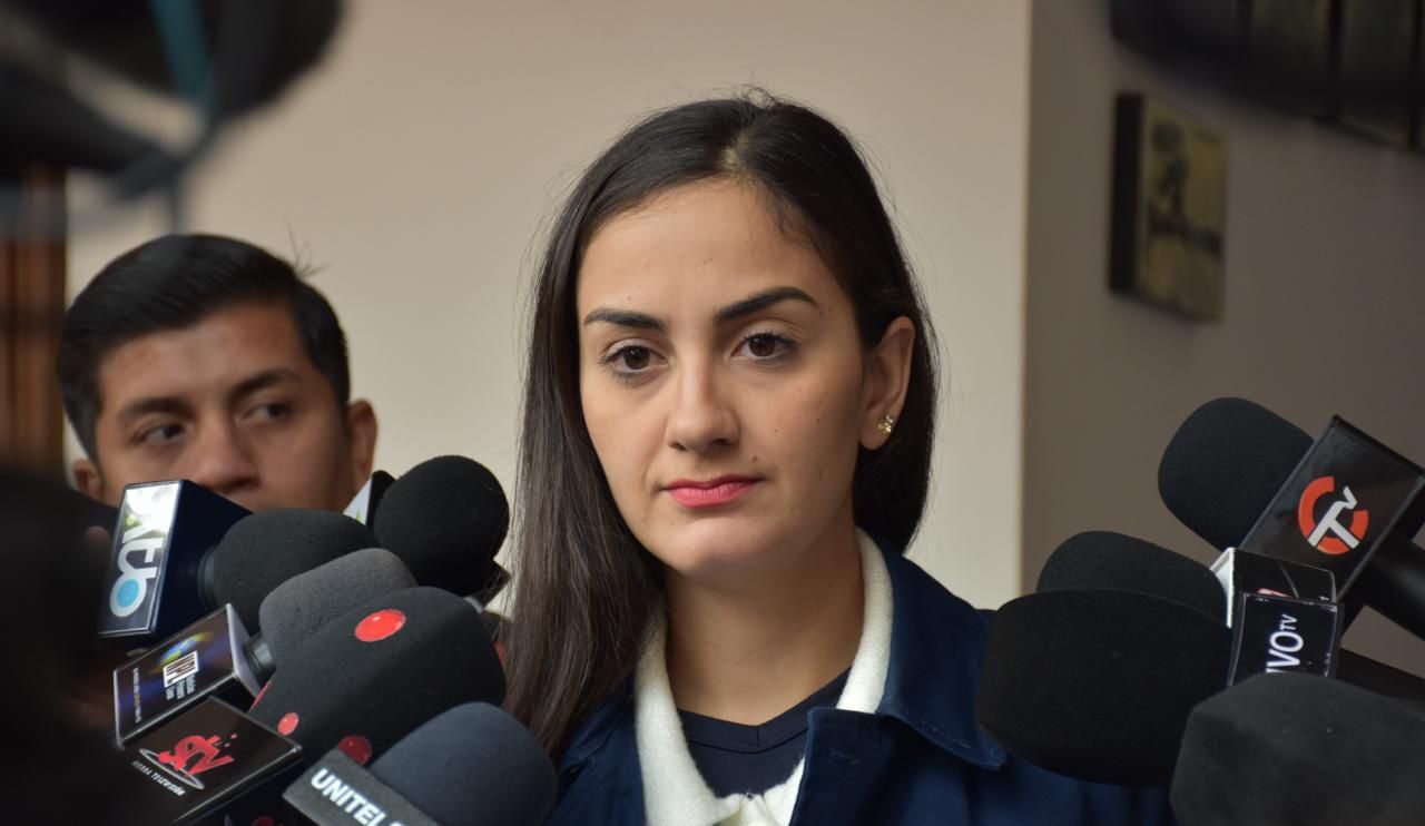 Luisa Nayar, presidenta del Concejo Municipal de Santa Cruz de la Sierra. Foto: Prensa Luisa Nayar.