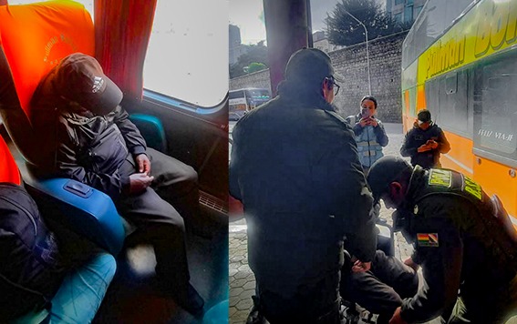 Se registró casos de adultos mayores dopados durante su viaje. Foto: Obras Públicas.