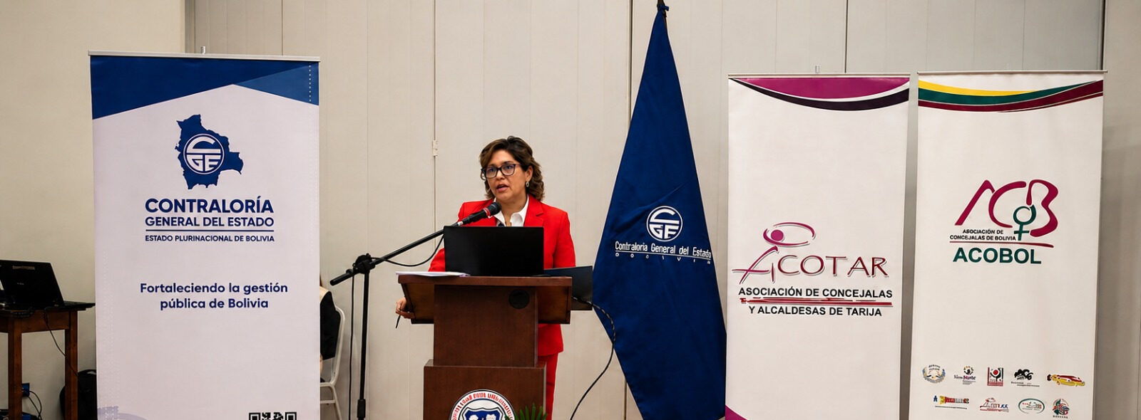 La contralora general del Estado interina, Sandra Quiroga Solano.