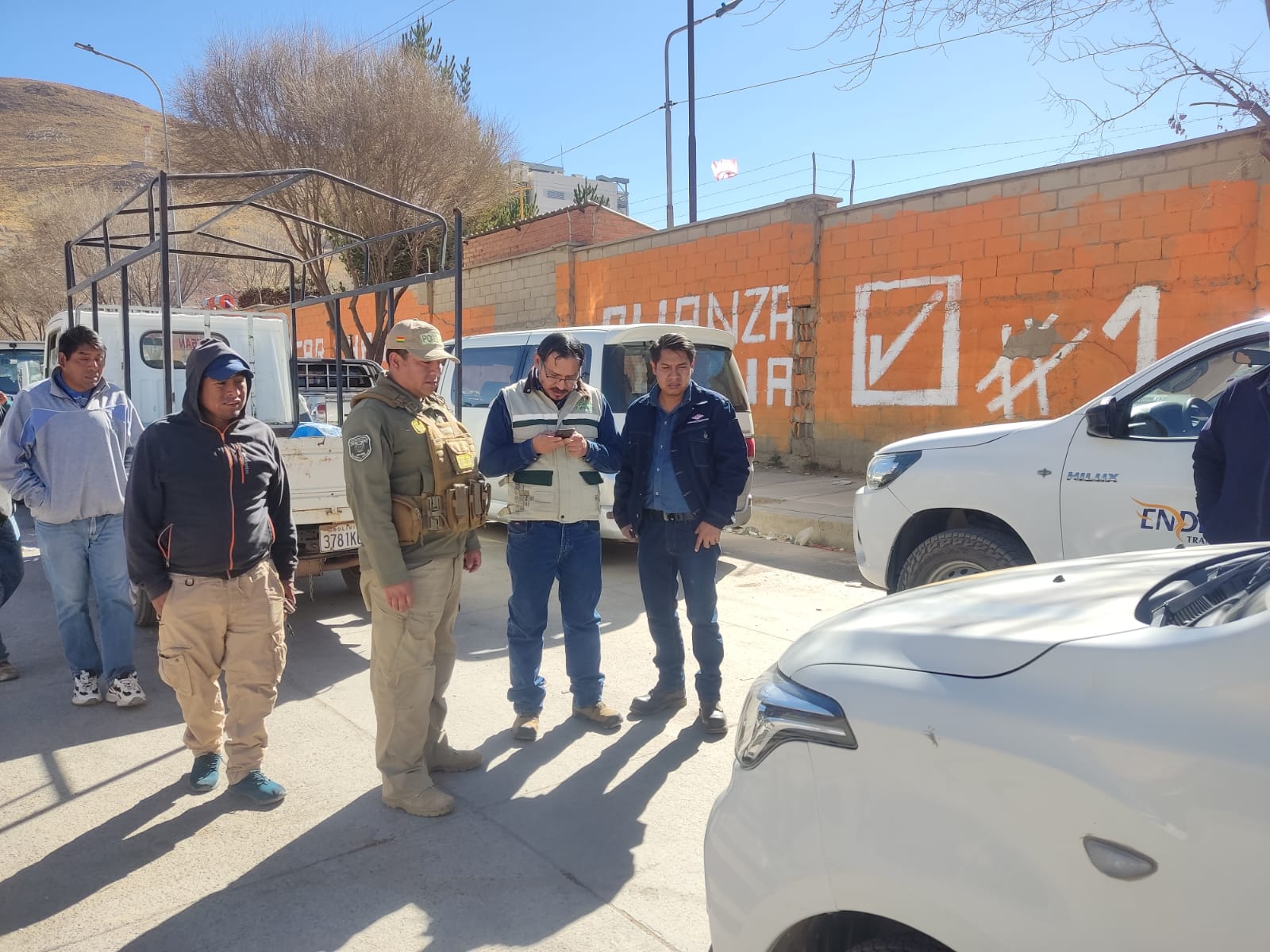 Durante los operativos se verificó que 40 vehículos incumplían la normativa del sistema B-SISA al efectuar carguíos repetitivos.