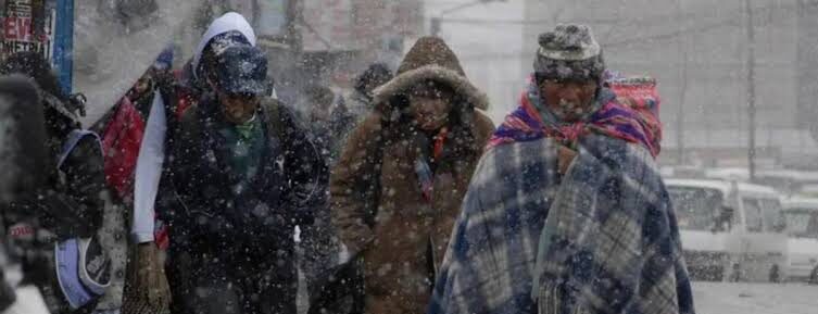 Se prevé heladas en el occidente boliviano