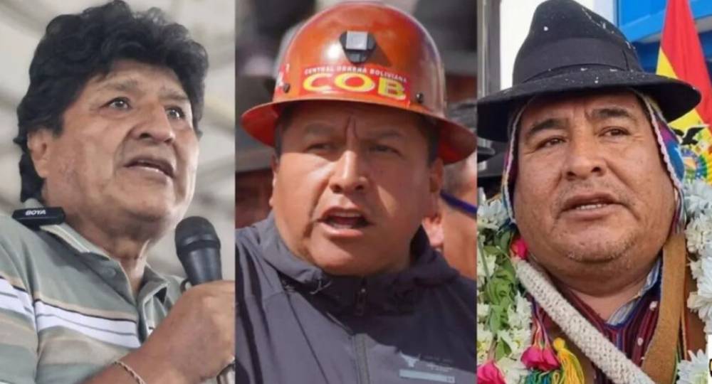 Evo Morales, Mario Argollo y Vicente Salazar. Foto: IE