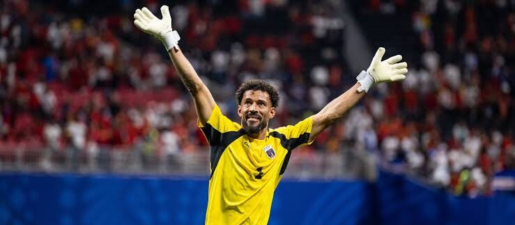 Con 40 años, el portero caboverdiano vivirá su primera experiencia en el fútbol sudamericano.