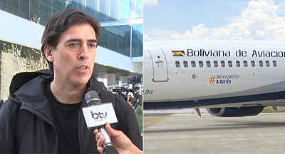 El ministro de Obras Públicas, Mauricio Zamora en entrevista con medios estatales.