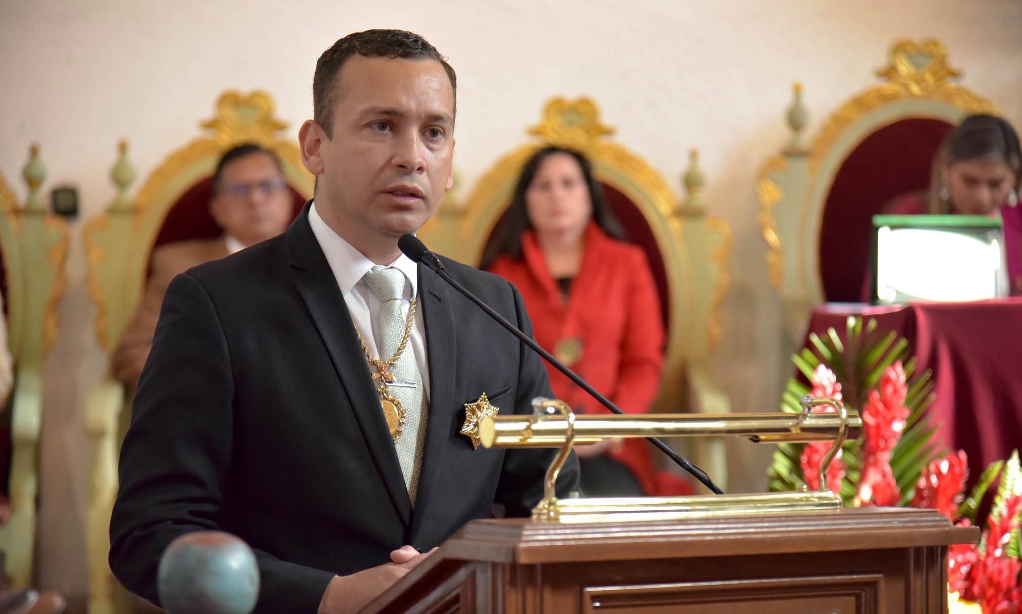 El presidente del TSJ, Romer Saucedo. Foto: TSJ