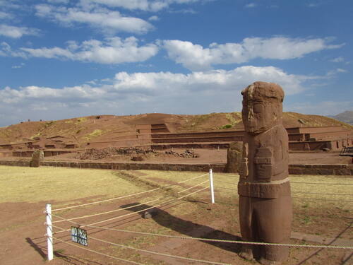 El Complejo Arqueológico de Tiwanaku. Foto. Unesco.