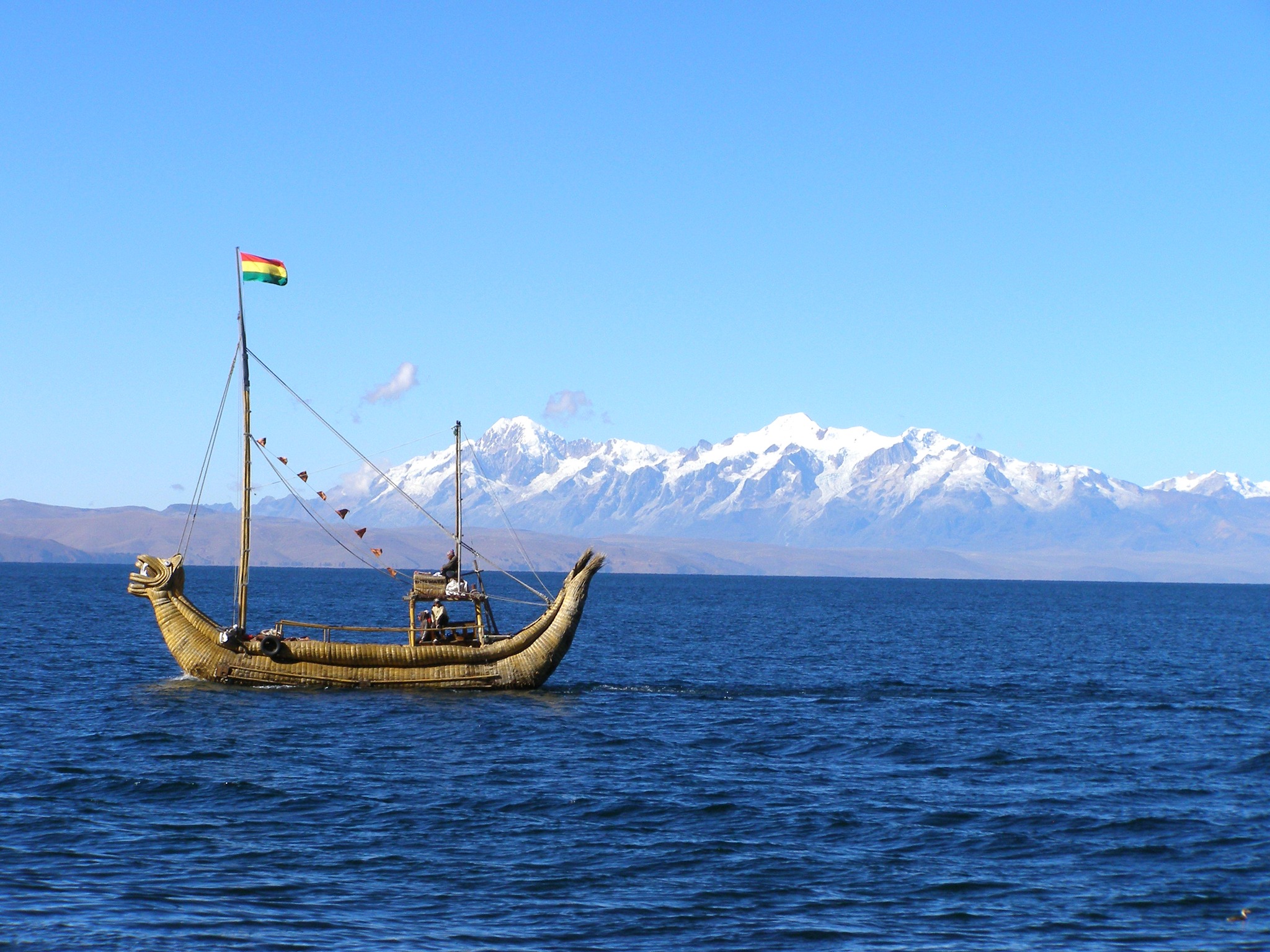 El lago Titicaca en Bolivia. Foto: Archivo.