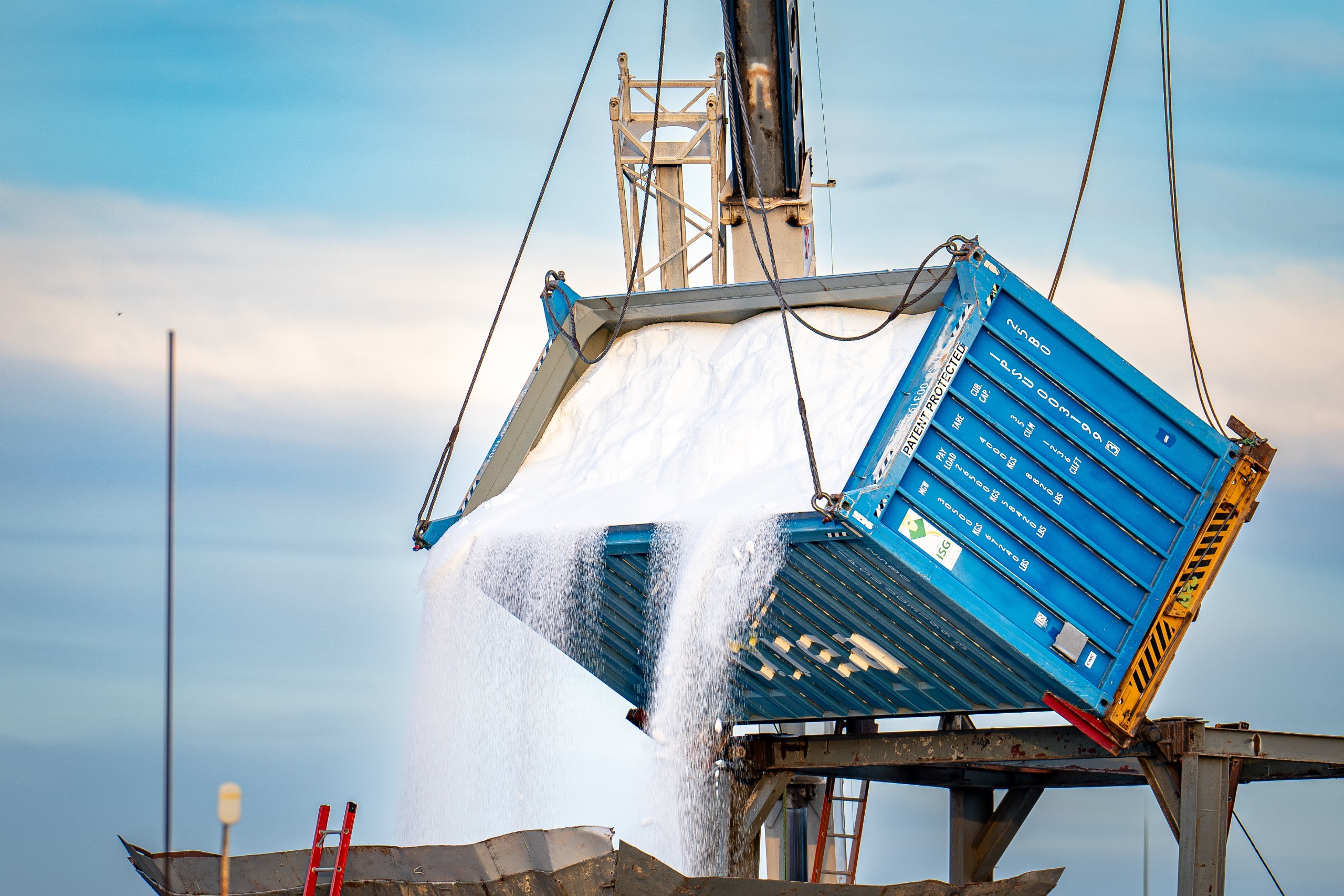 Urea de producción boliviana. Foto: YPFB.