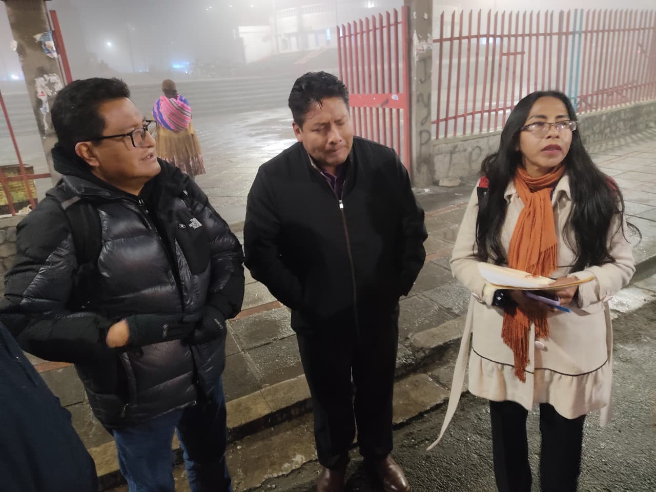 La inspección se realizó en cumplimiento de los acuerdos en una reunión con los organizadores de la festividad. Foto: Gamea.