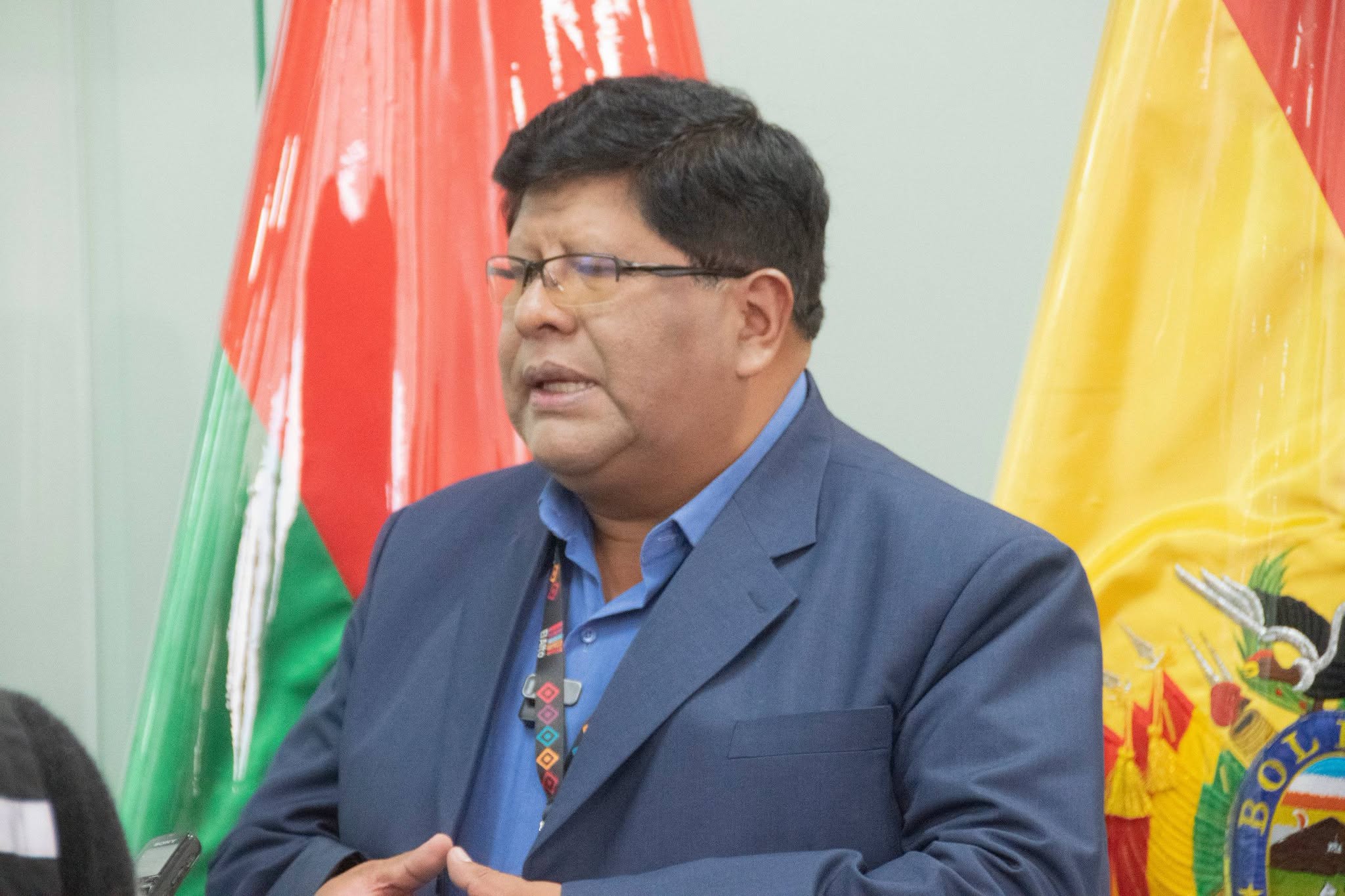 El alcalde de El Alto, Eliser Roca. Foto: Gamea.
